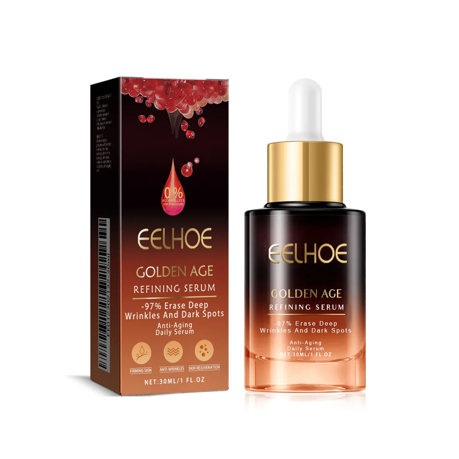 EELHOE Golden Age Refining Serum for Face Glowing Skin