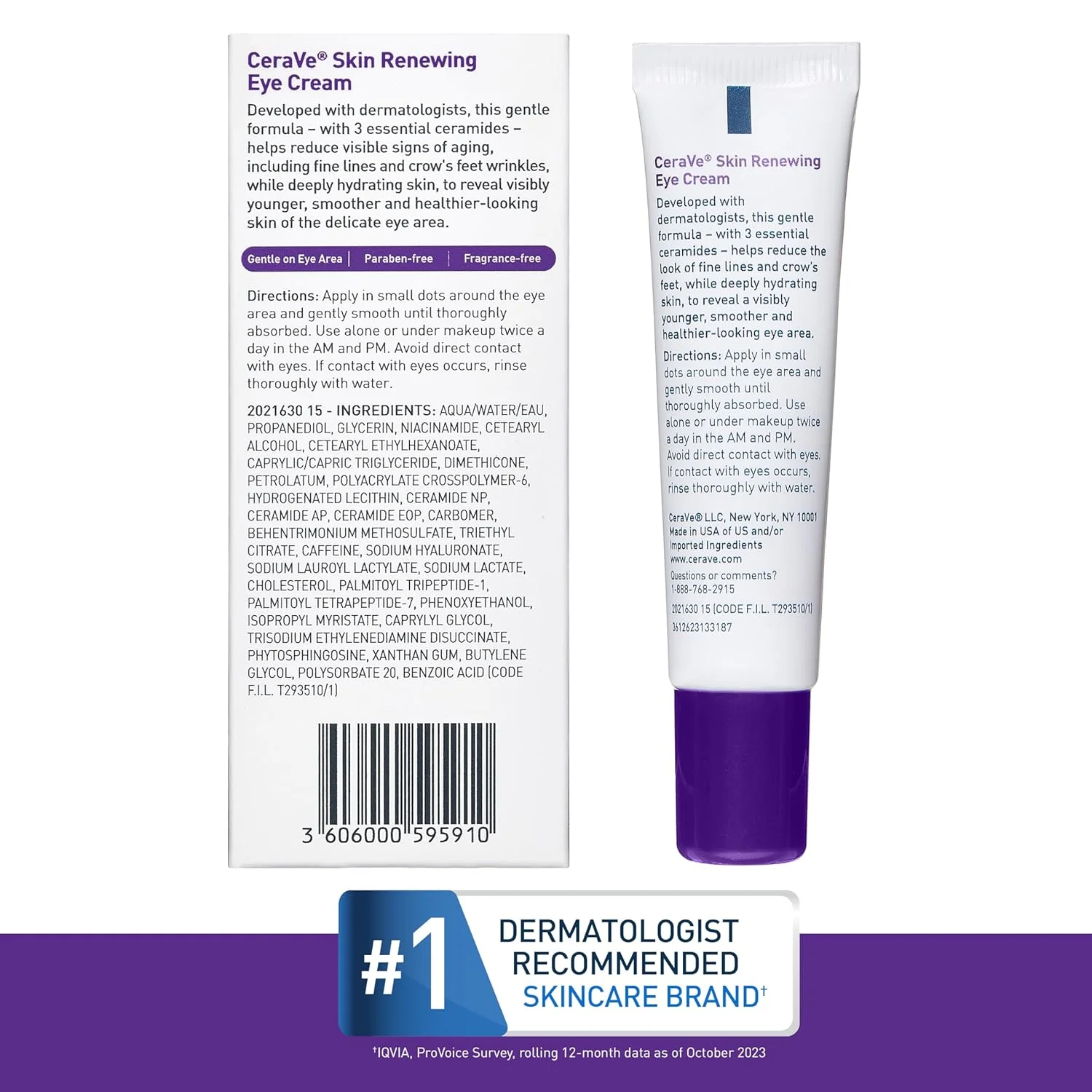 CeraVe Skin Renewing Eye Cream - Image 6