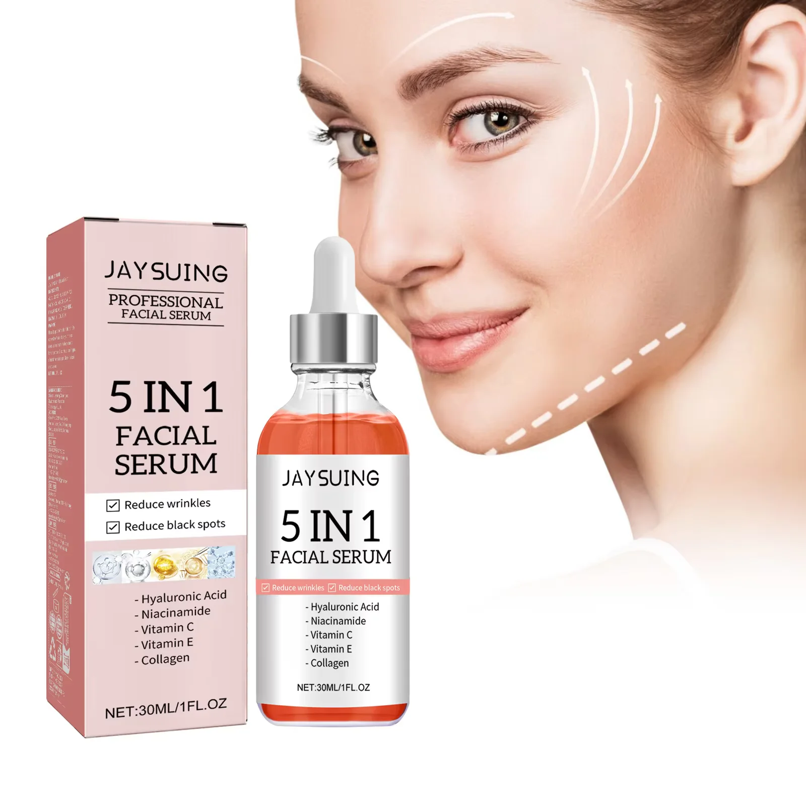 JAYSUING 5 in 1 Facial Serum Hyaluronic - Image 5