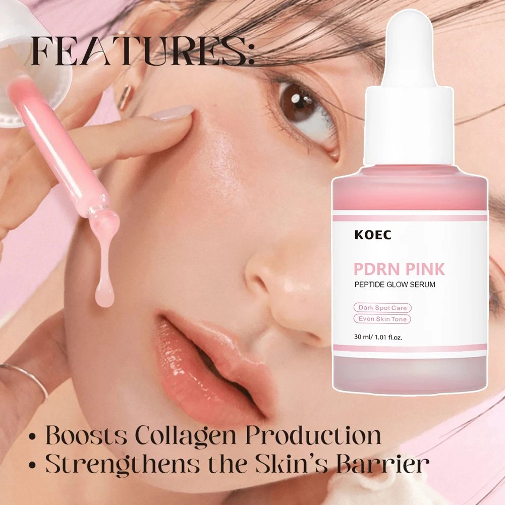 PDRN Pink Peptide Glowing Serum Niacinamide Hydrating - Image 4