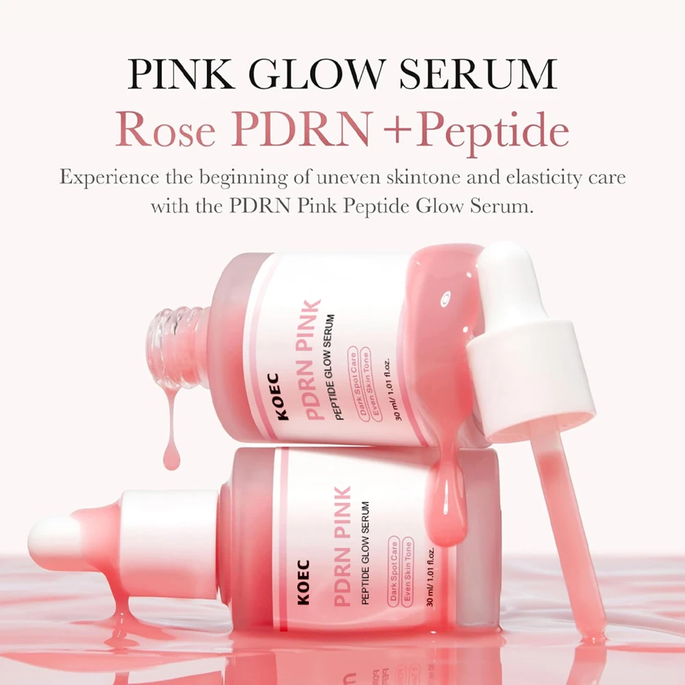 PDRN Pink Peptide Glowing Serum Niacinamide Hydrating - Image 6