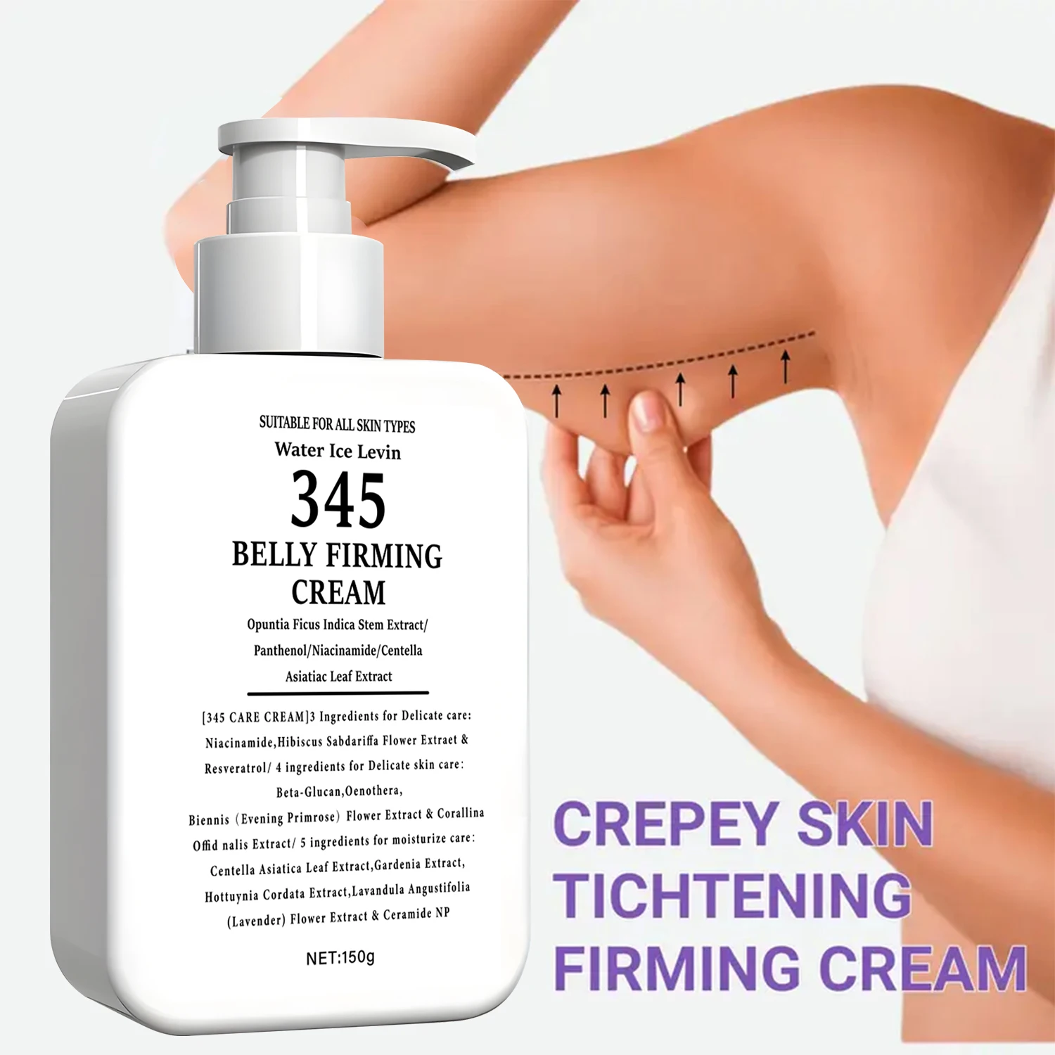 345 Belly Firming Cream Opuntia Stem Extract - Image 5